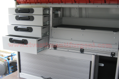 Allestimento Scaffalature per Fiat Ducato, Peugeot Boxer, Citroën Jumper, Mercedes Sprinter, Volkswagen Crafter, Renault Master, Iveco Daily, Nissan NV400, Opel Movano, Ford Transit, Fiat Doblo, Renault Trafic, Nissan Interstar, Ford Custom, Nissan NV2500, Volkswagen Transporter, Toyota Proace, Mercedes Vito.